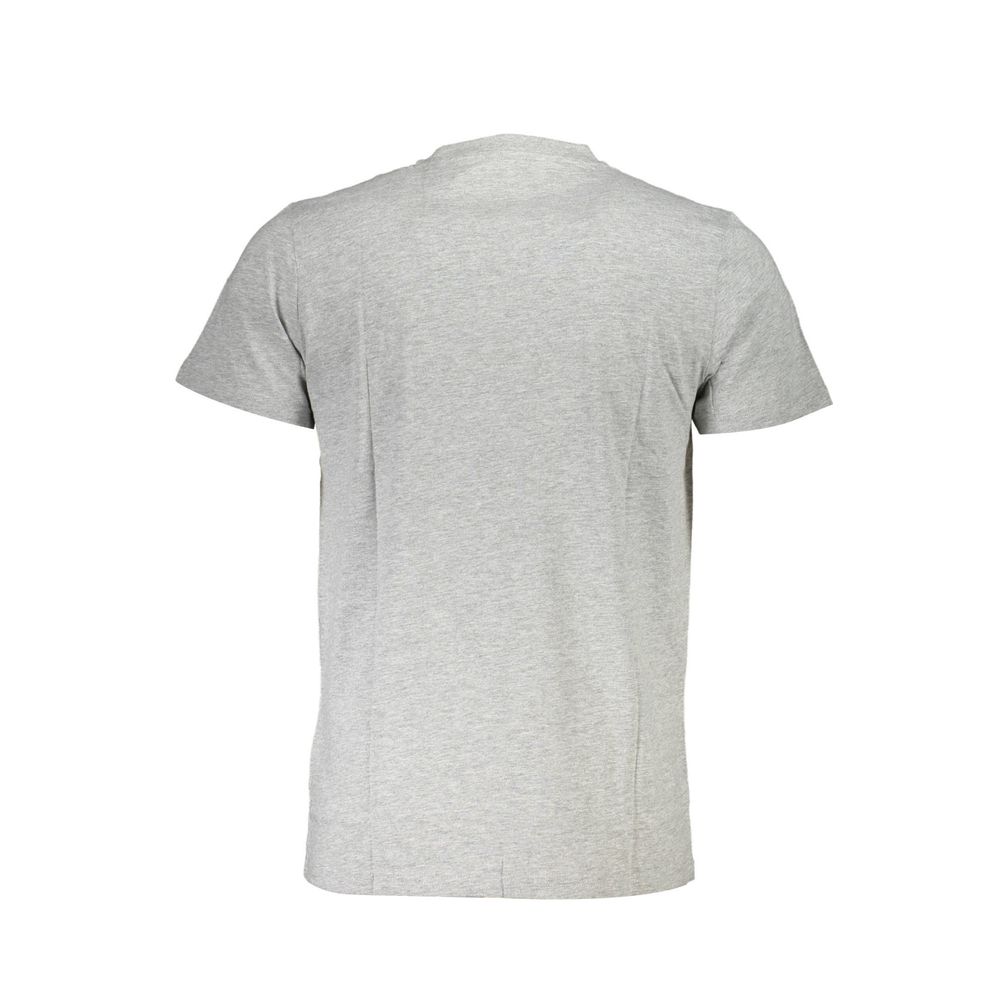 Cavalli Class Men's Grey Cotton T-Shirt
