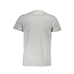 Cavalli Class Grigio Baumwoll-T-Shirt für Herren