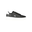 Calvin Klein Schwarzer Leder Herren Sneaker