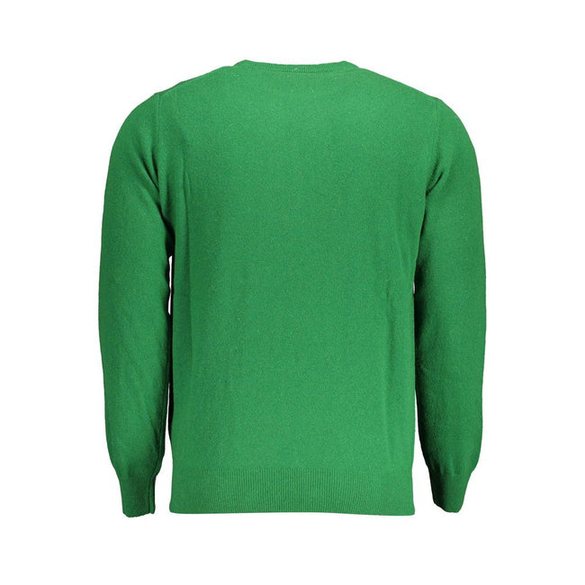 North Sails Grüner Wollpullover
