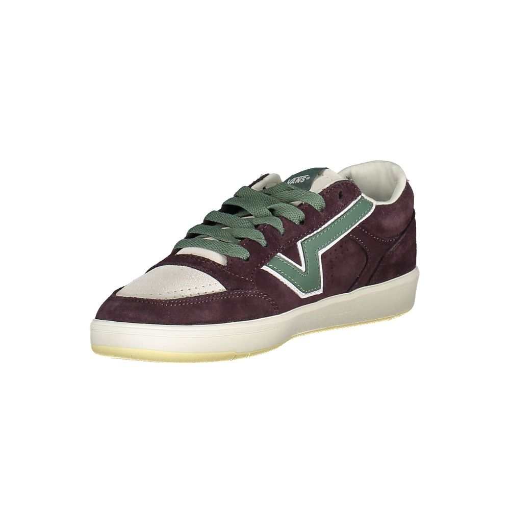 Vans Purple Leather Men's Sneakers
