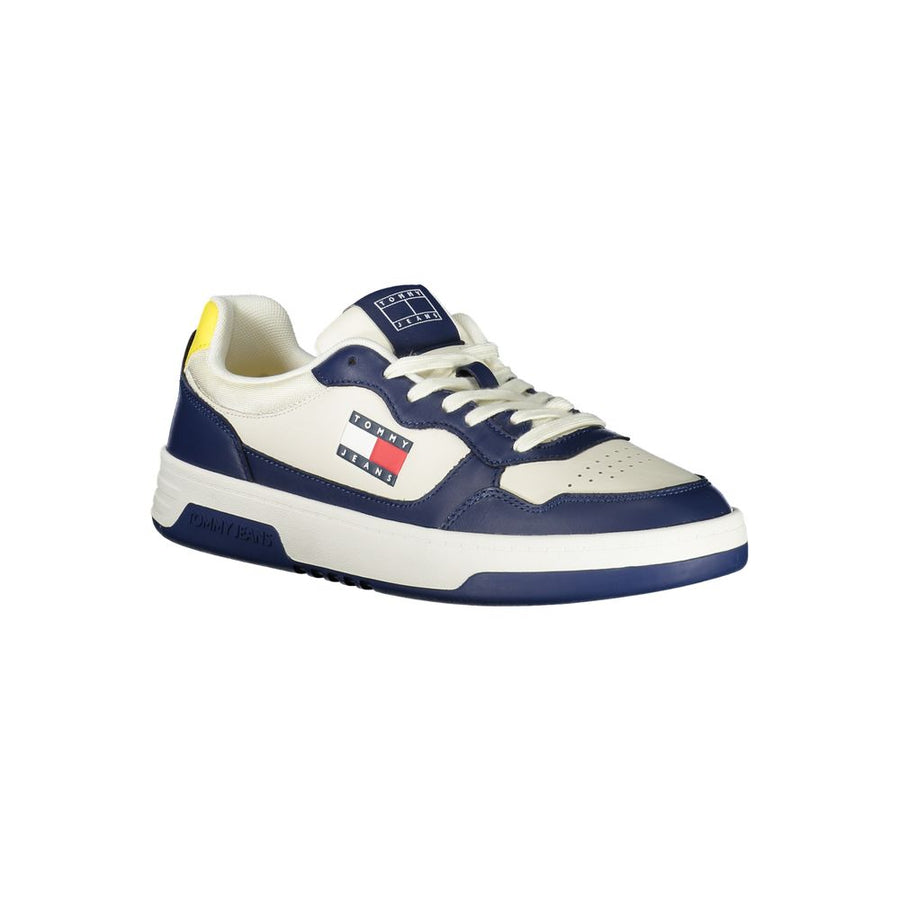 Tommy Hilfiger Men's Blue Polyurethane Sneakers