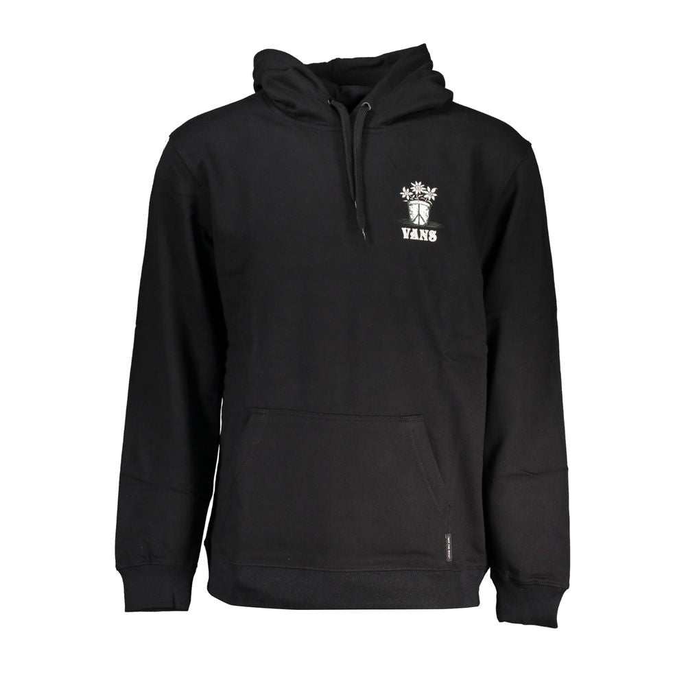 Vans Men's Black Cotton Hoodie