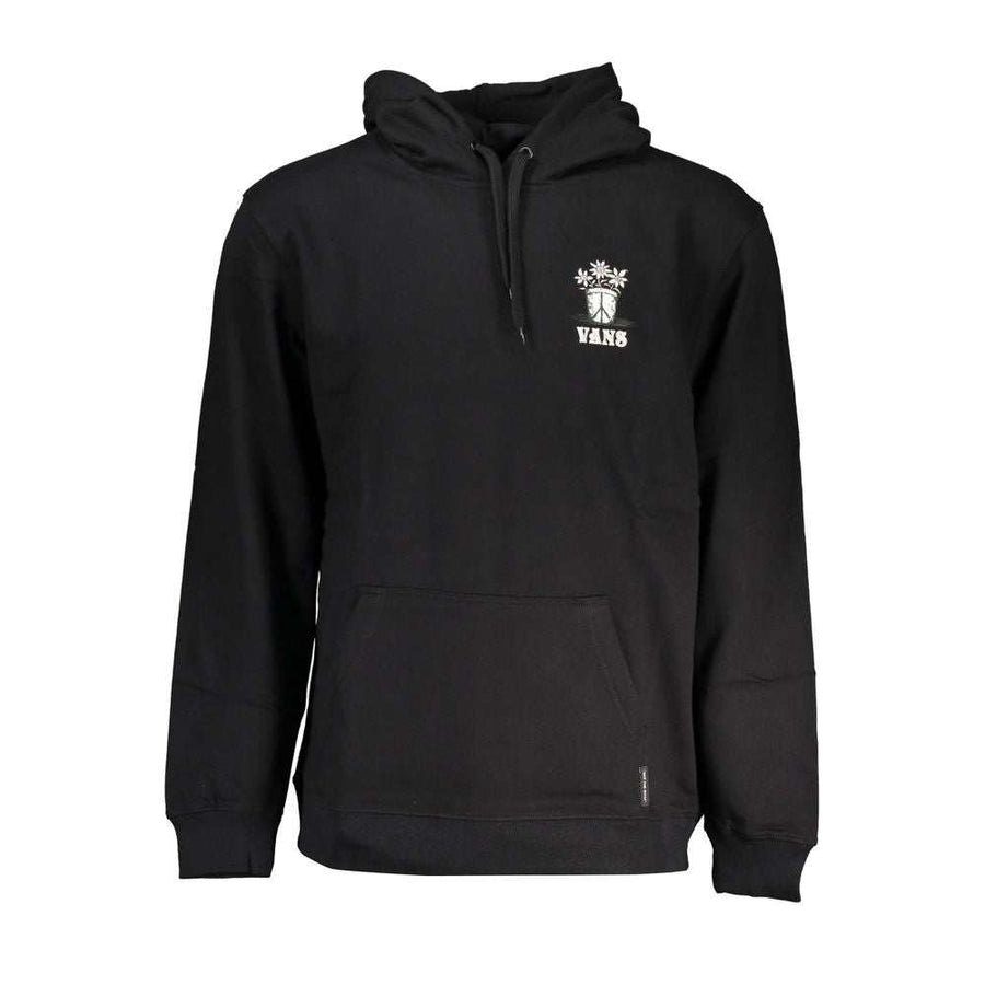 Vans Schwarzes Herren-Kapuzensweatshirt aus Baumwolle