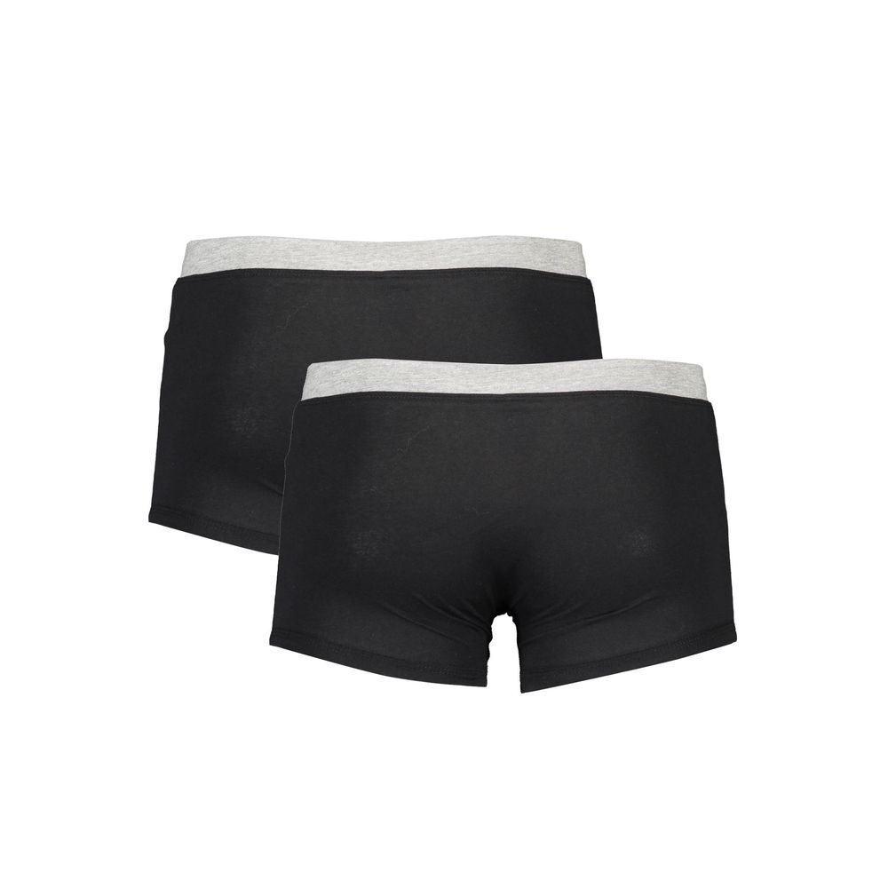 North Sails Schwarze Herren-Boxershorts aus Baumwolle