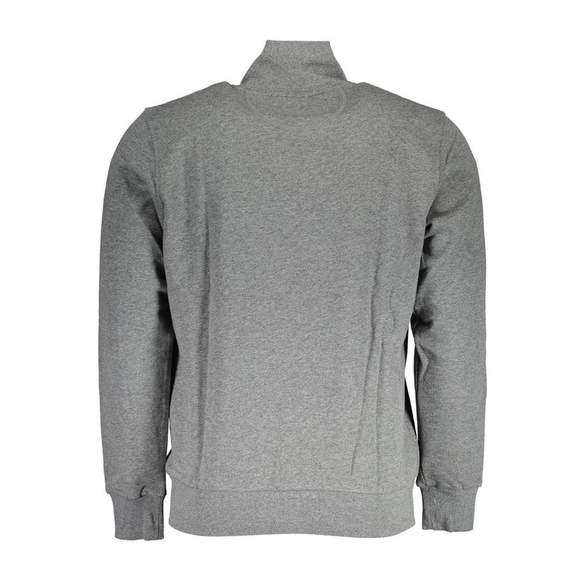 La Martina Grigio Baumwoll-Sweatshirt für Herren
