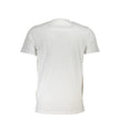 Cavalli Class Weißes Herren-T-Shirt aus Baumwolle