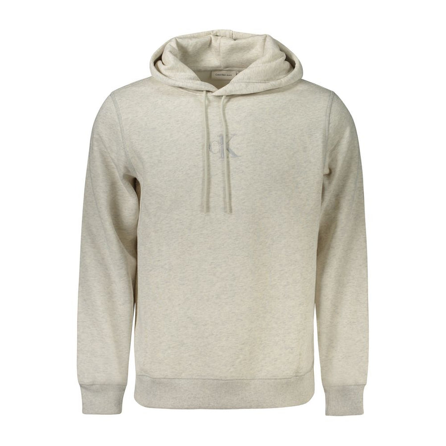 Calvin Klein Gray Men's Cotton Hoodie