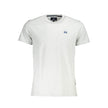 La Martina Grigio Baumwoll-T-Shirt für Herren