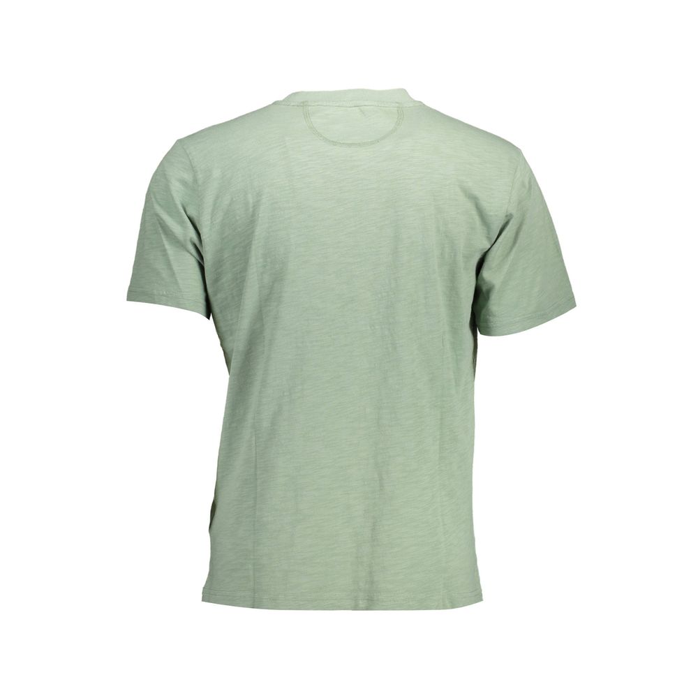 La Martina Verde Baumwoll-T-Shirt für Herren