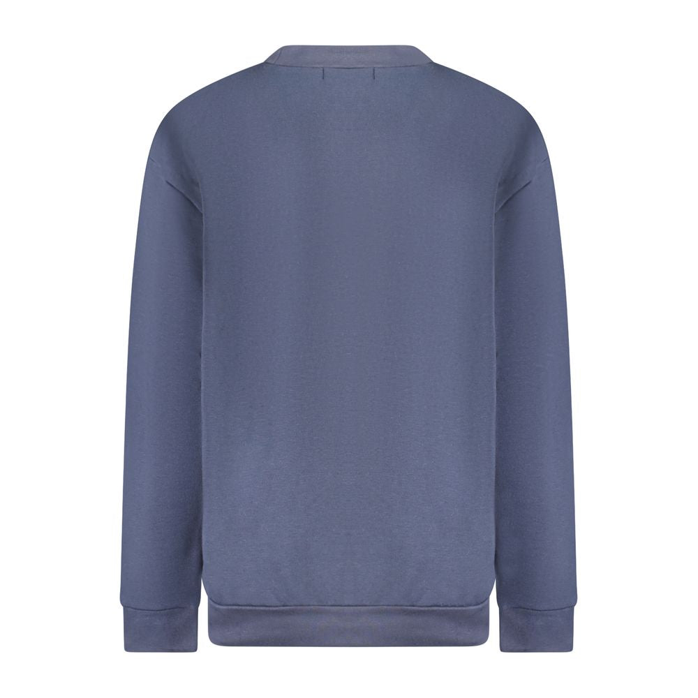 Cavalli Class Blue Polyester Sweatshirt