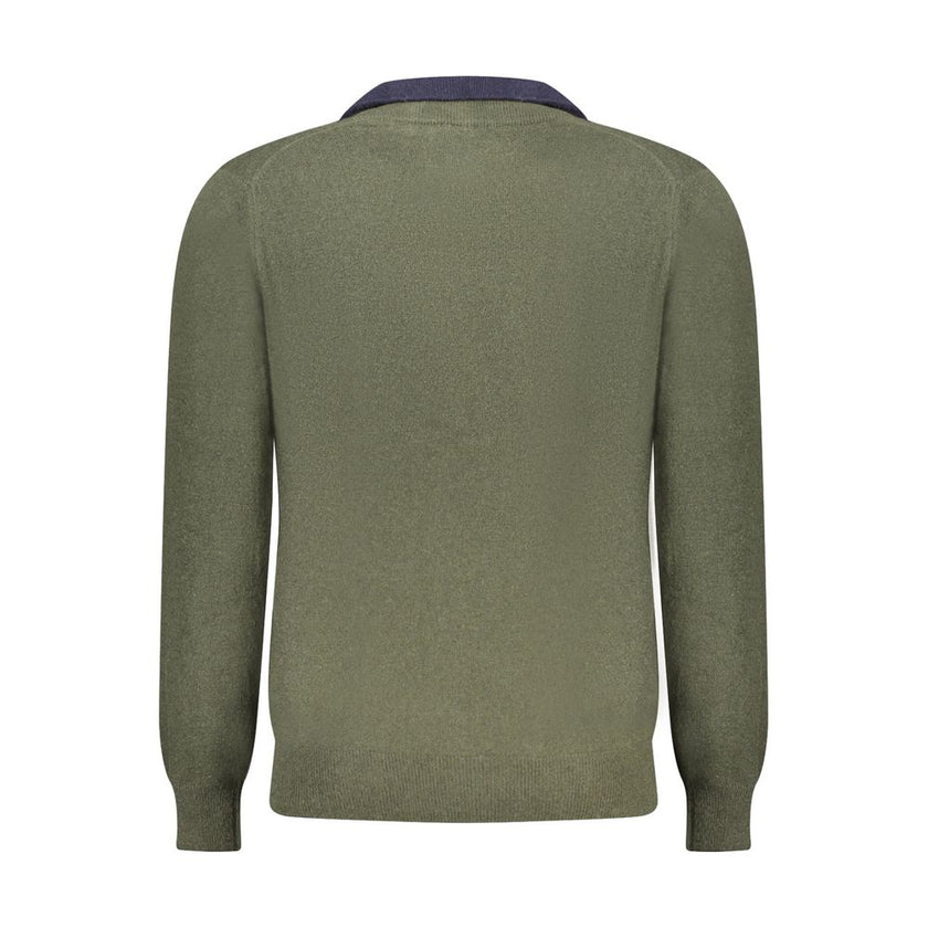 North Sails Grüner Pullover aus Wolle für Männer