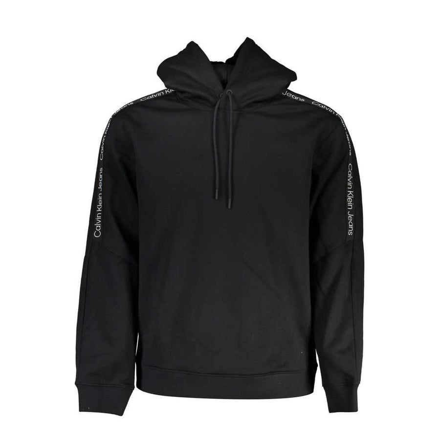 Calvin Klein Schwarzes Herren-Sweatshirt aus Polyester