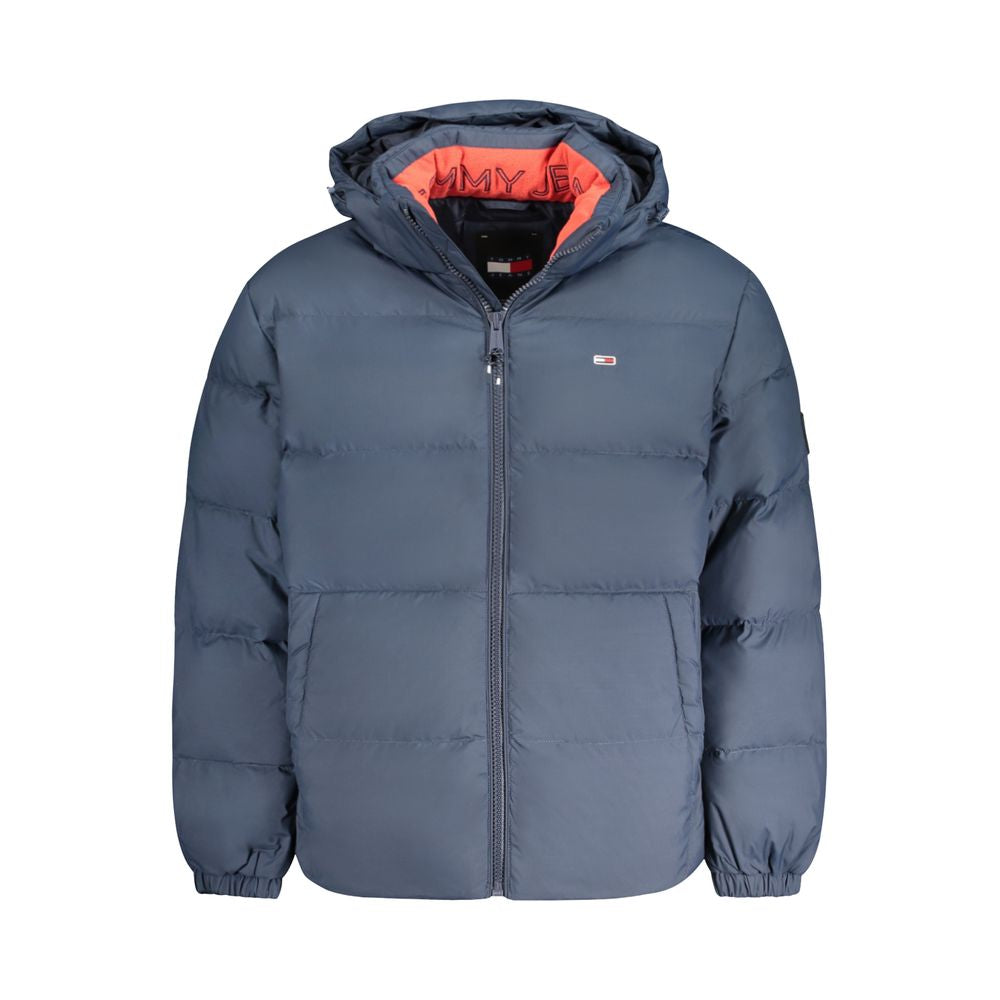 Tommy Hilfiger Men's Blue Polyester Jacket