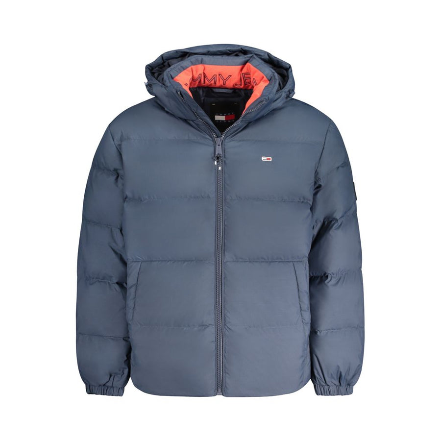 Tommy Hilfiger Men's Blue Polyester Jacket