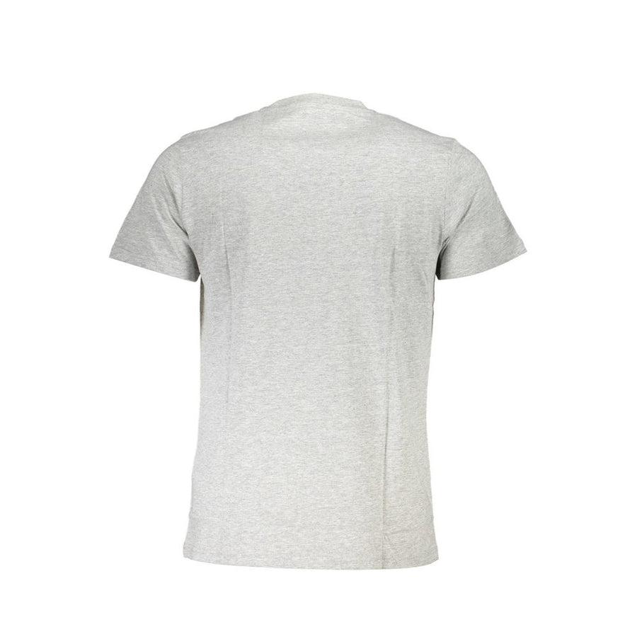 Cavalli Class Men's Grey Cotton T-Shirt