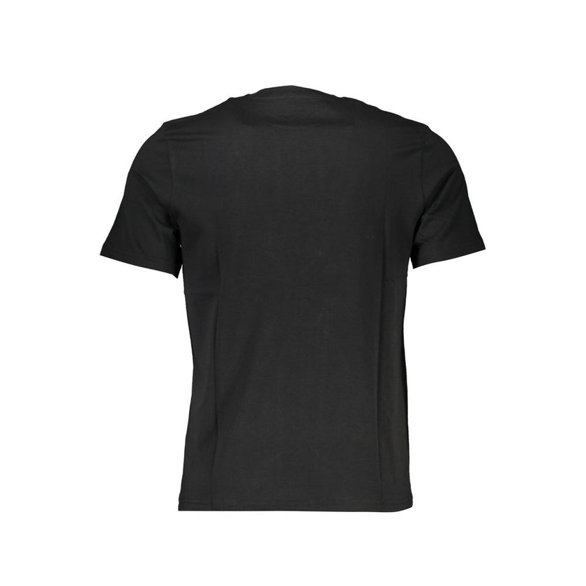 North Sails Schwarzes Baumwoll-T-Shirt für Herren