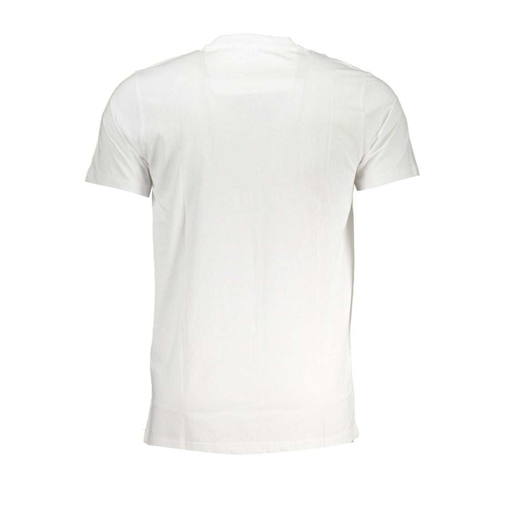 Cavalli Class Men's White Cotton T-Shirt