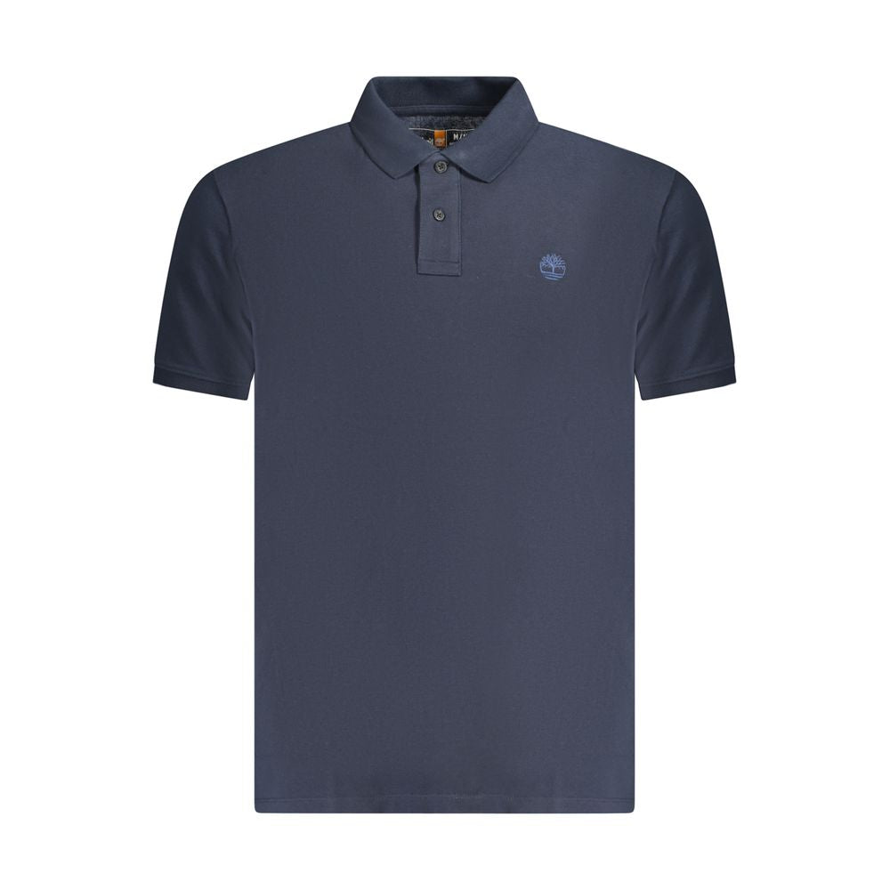 Timberland Blue Cotton Men's Polo Shirt