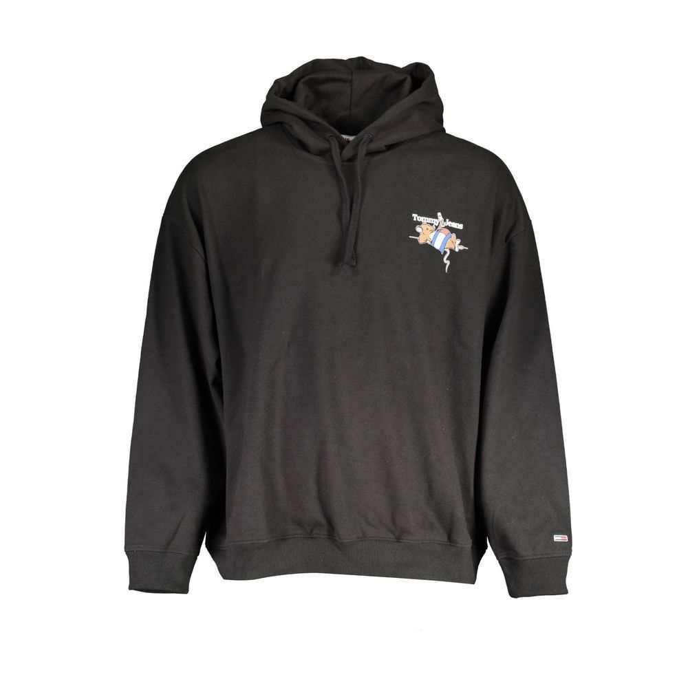 Tommy Hilfiger Men's Black Cotton Sweater