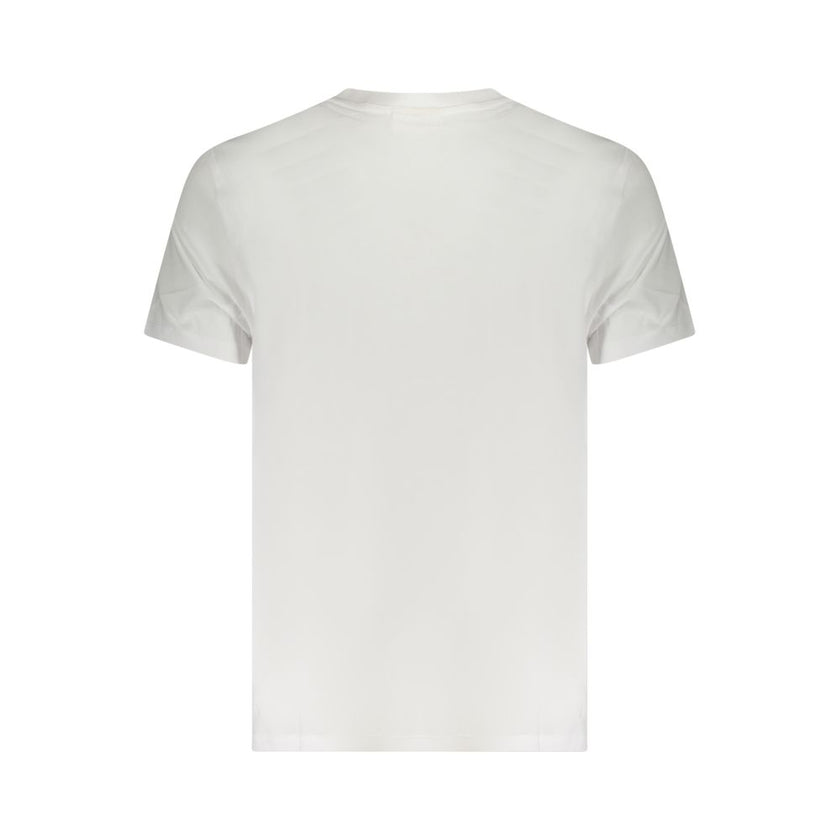 Calvin Klein Bianco Baumwoll-T-Shirt für Herren