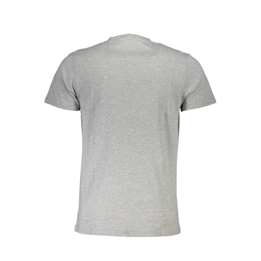 Cavalli Class Men's Brown Cotton T-Shirt