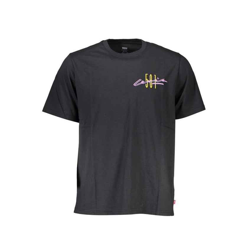 Levi's Schwarzes Baumwoll-T-Shirt für Herren