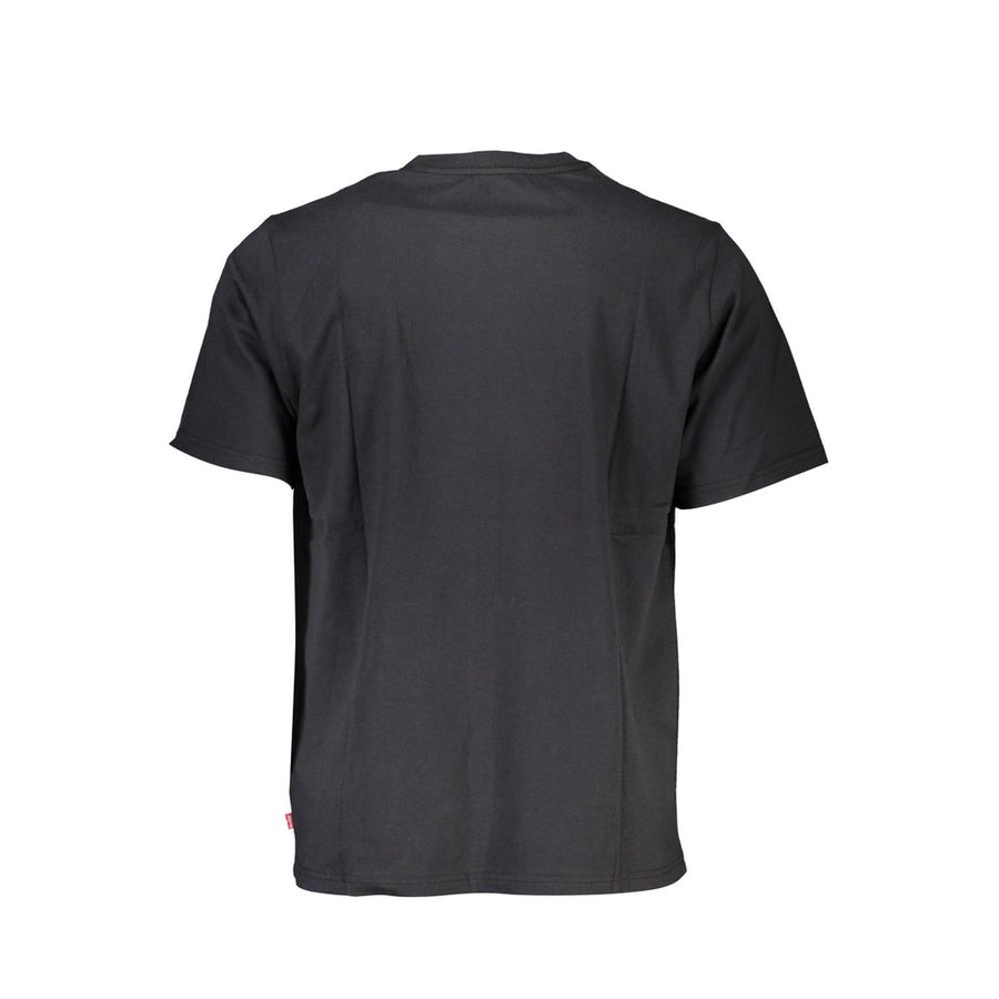 Levi's Men's Black Cotton T-Shirt