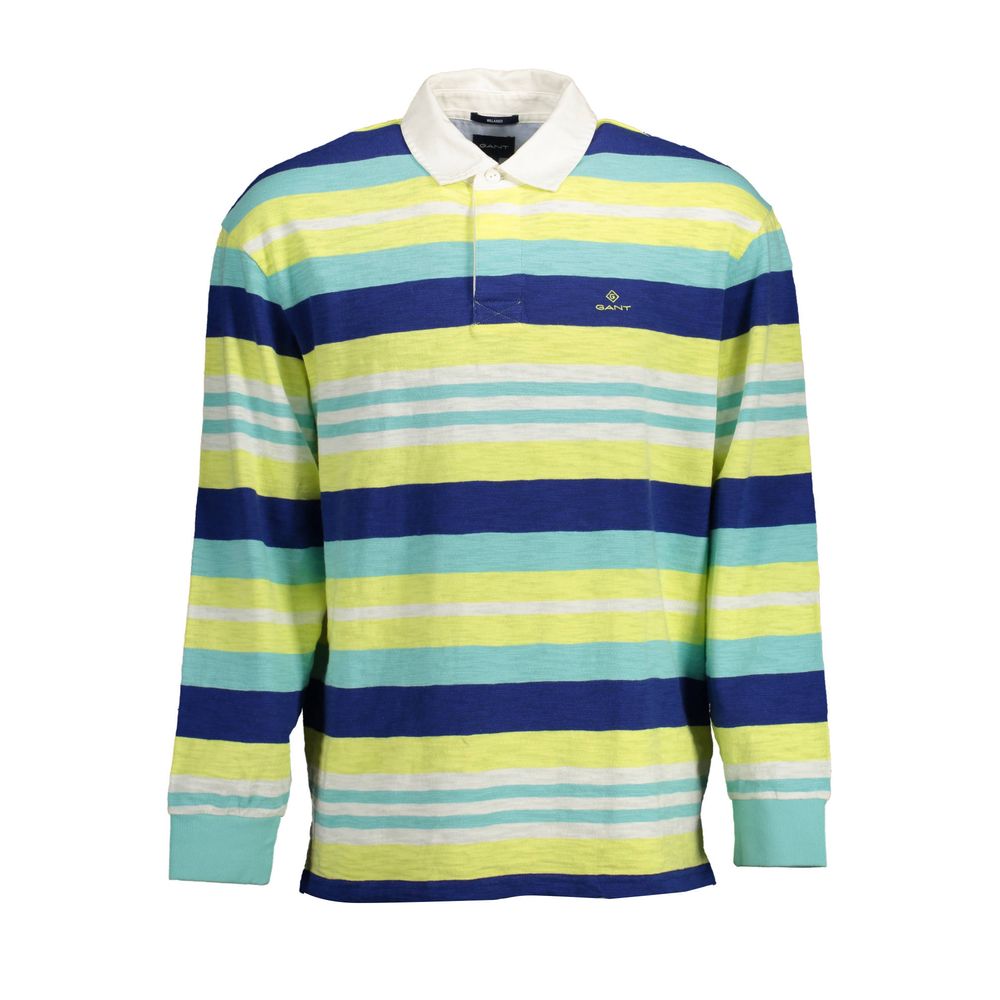 Gant Men's Yellow Cotton Polo Shirt