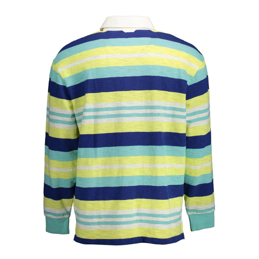 Gant Gelbes Baumwoll-Poloshirt für Herren