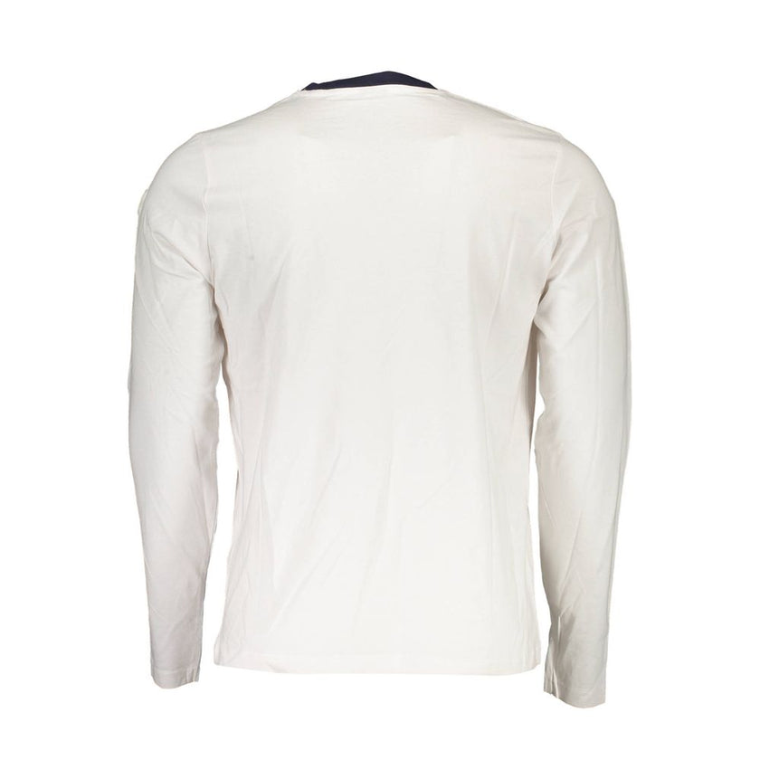 North Sails Weißes Baumwoll-T-Shirt für Herren