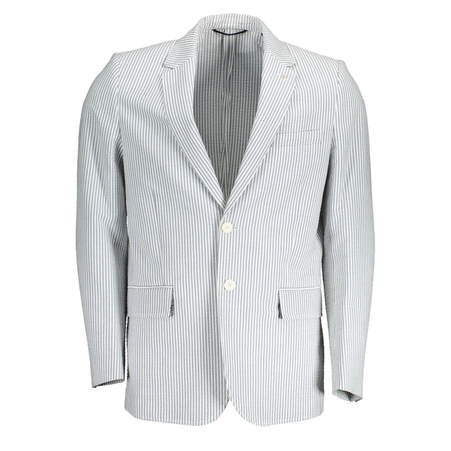 Gant White Cotton Coat