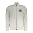 La Martina Bianco Baumwoll-Sweatshirt für Herren