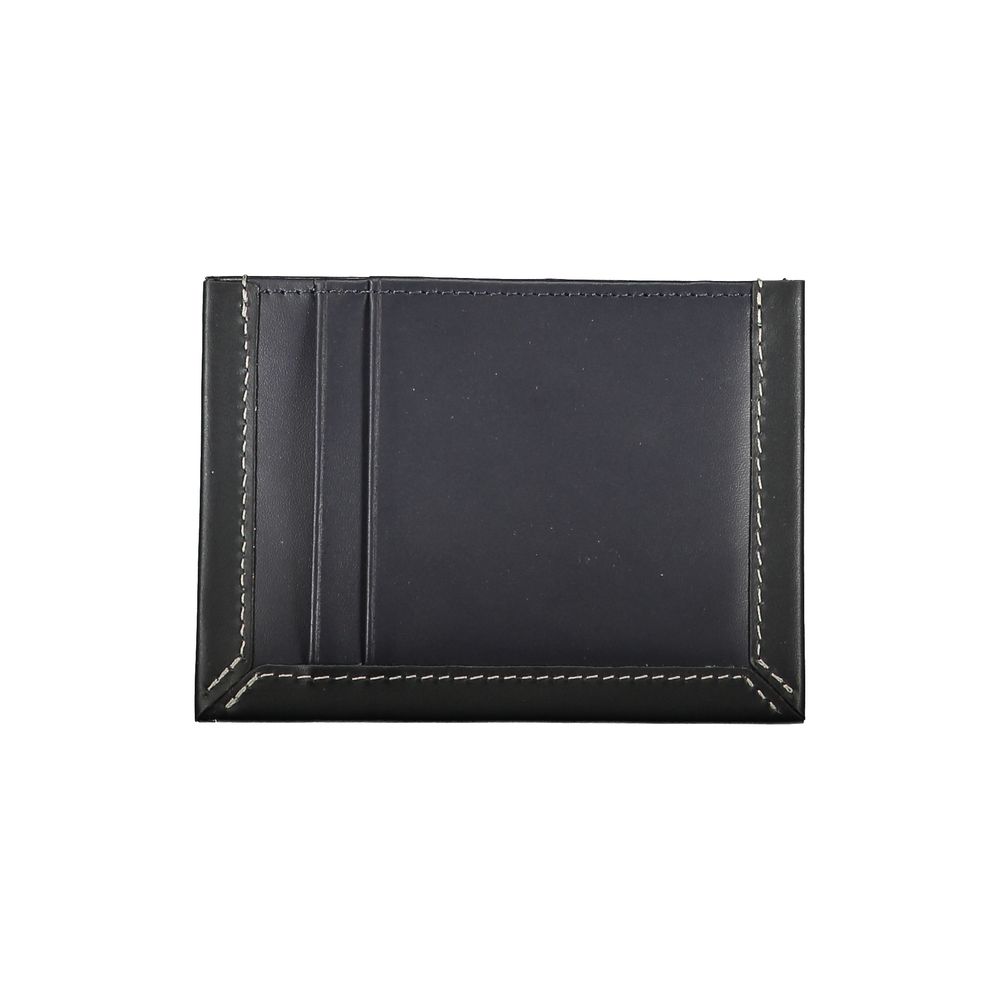 Tommy Hilfiger Blaues Leder Portemonnaie