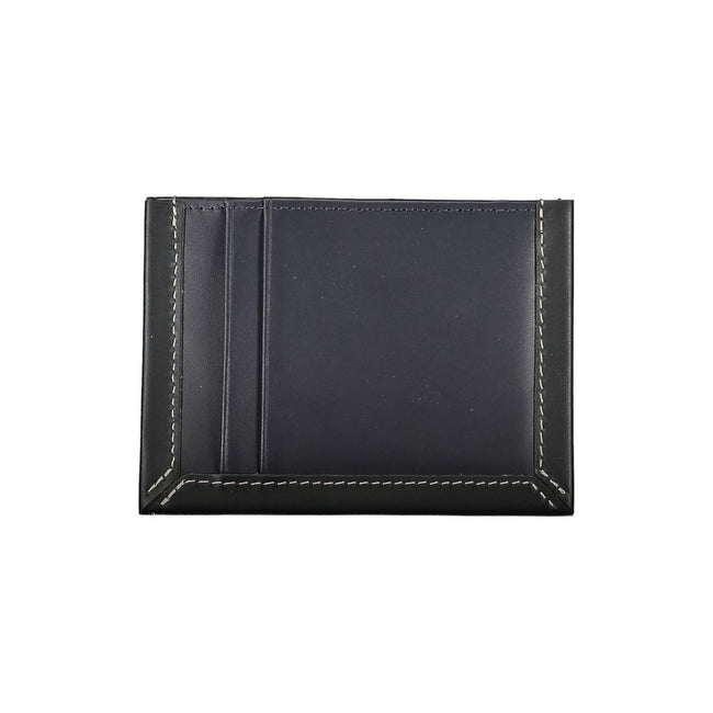 Tommy Hilfiger Blaues Leder Portemonnaie