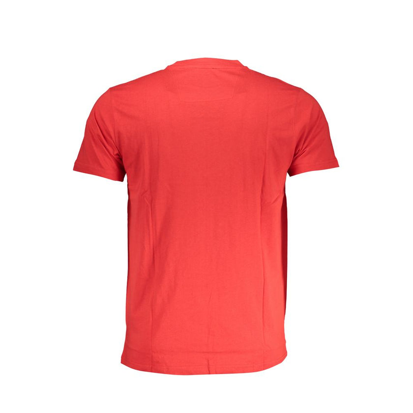 Cavalli Class Rosso Baumwoll-T-Shirt für Herren