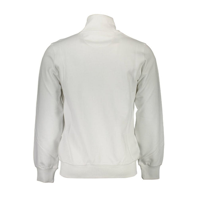 La Martina Weißes Baumwoll-Sweatshirt für Herren