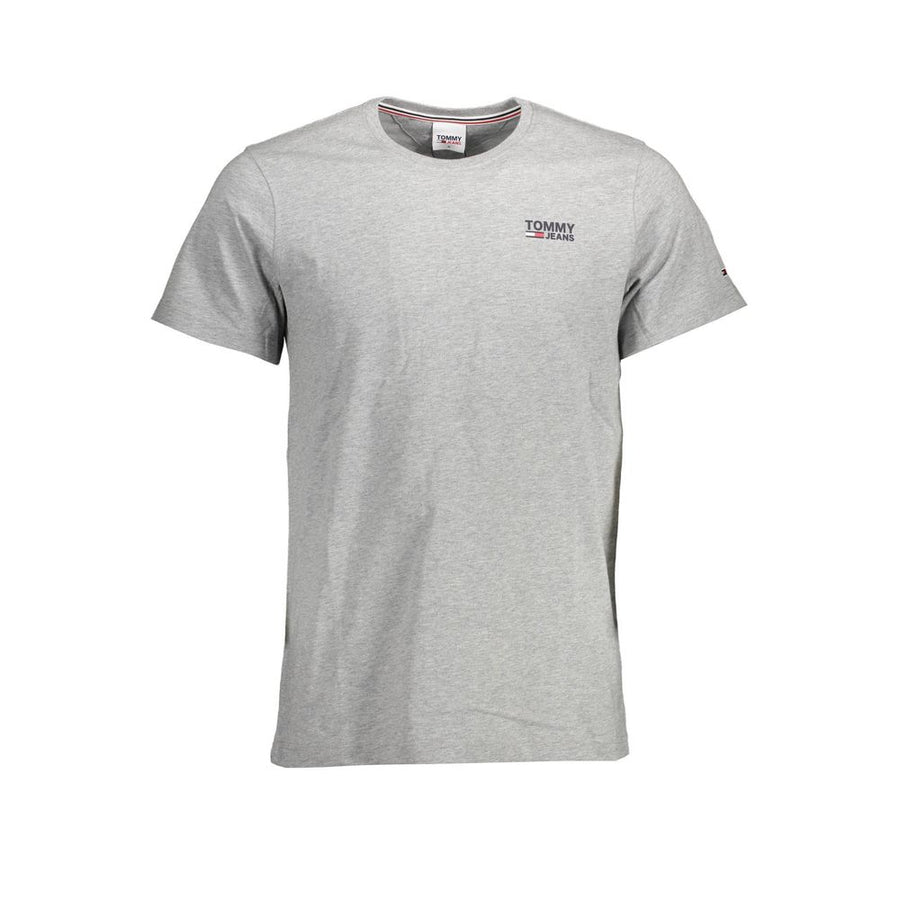 Tommy Hilfiger Grey Cotton T-Shirt