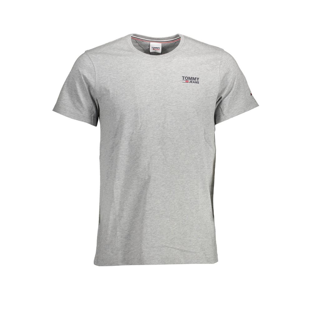 Tommy Hilfiger Grey Cotton T-Shirt
