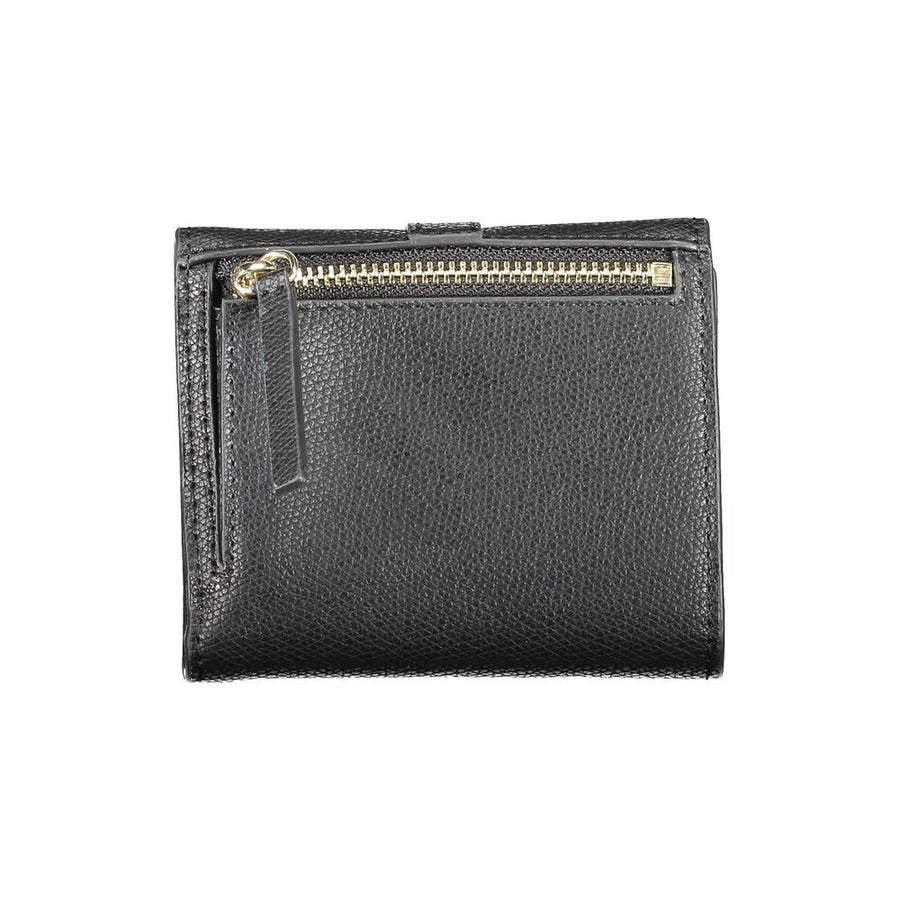 Tommy Hilfiger Schwarze Geldbörse aus Polyurethan für Damen