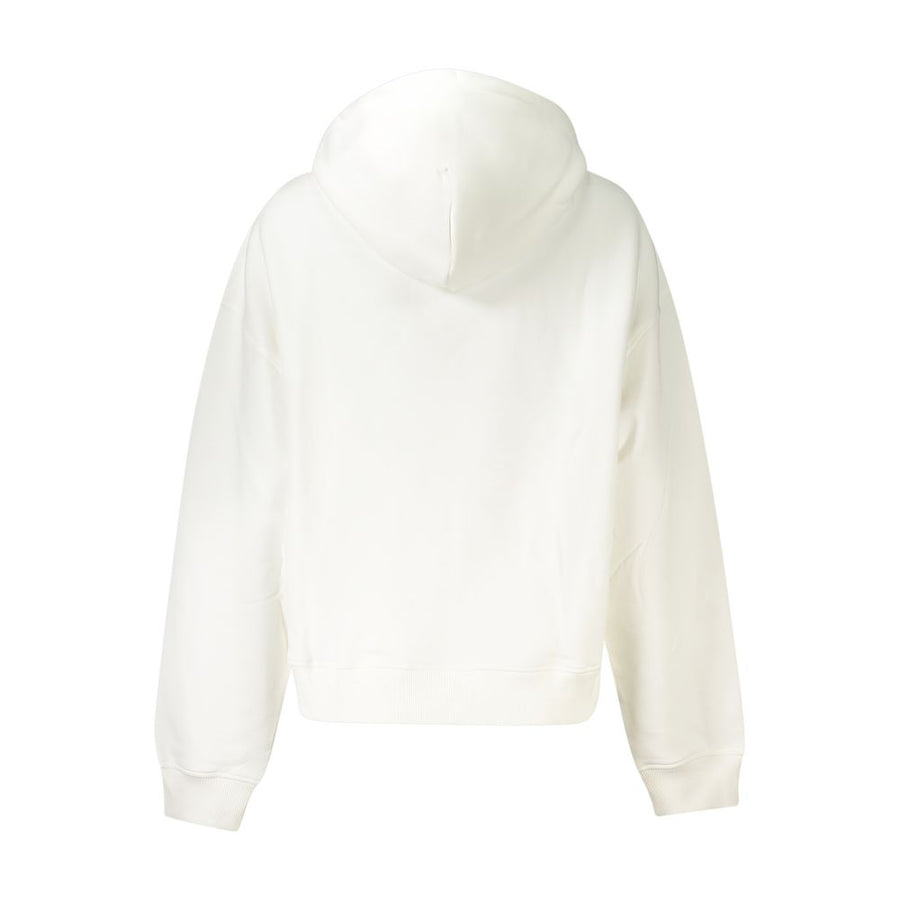 Tommy Hilfiger Women's White Cotton Sweatshirt