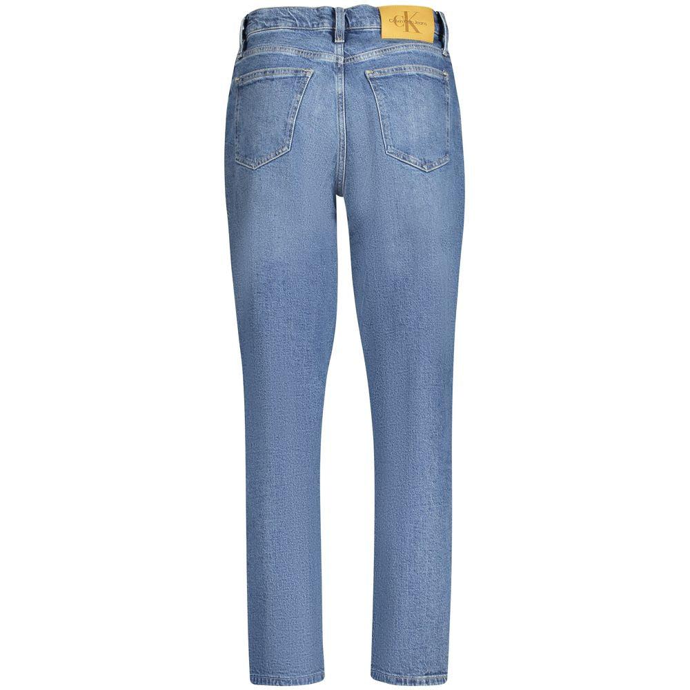 Calvin Klein Blu Baumwoll-Jeans für Damen