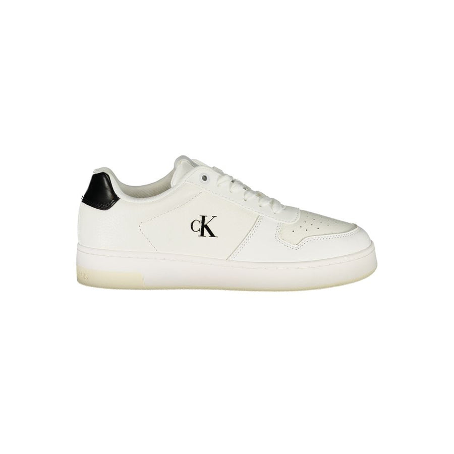 Calvin Klein White Women's Polyurethane Sneakers