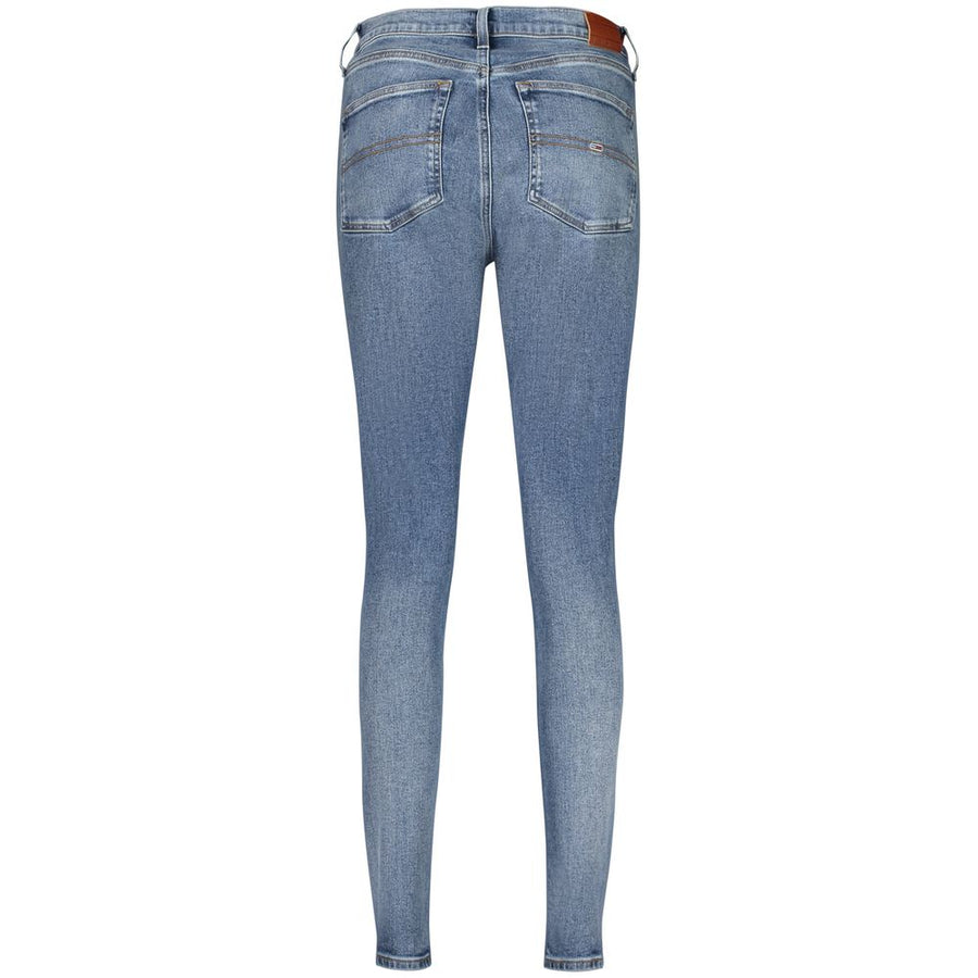 Tommy Hilfiger Blaue Baumwoll-Jeans für Damen