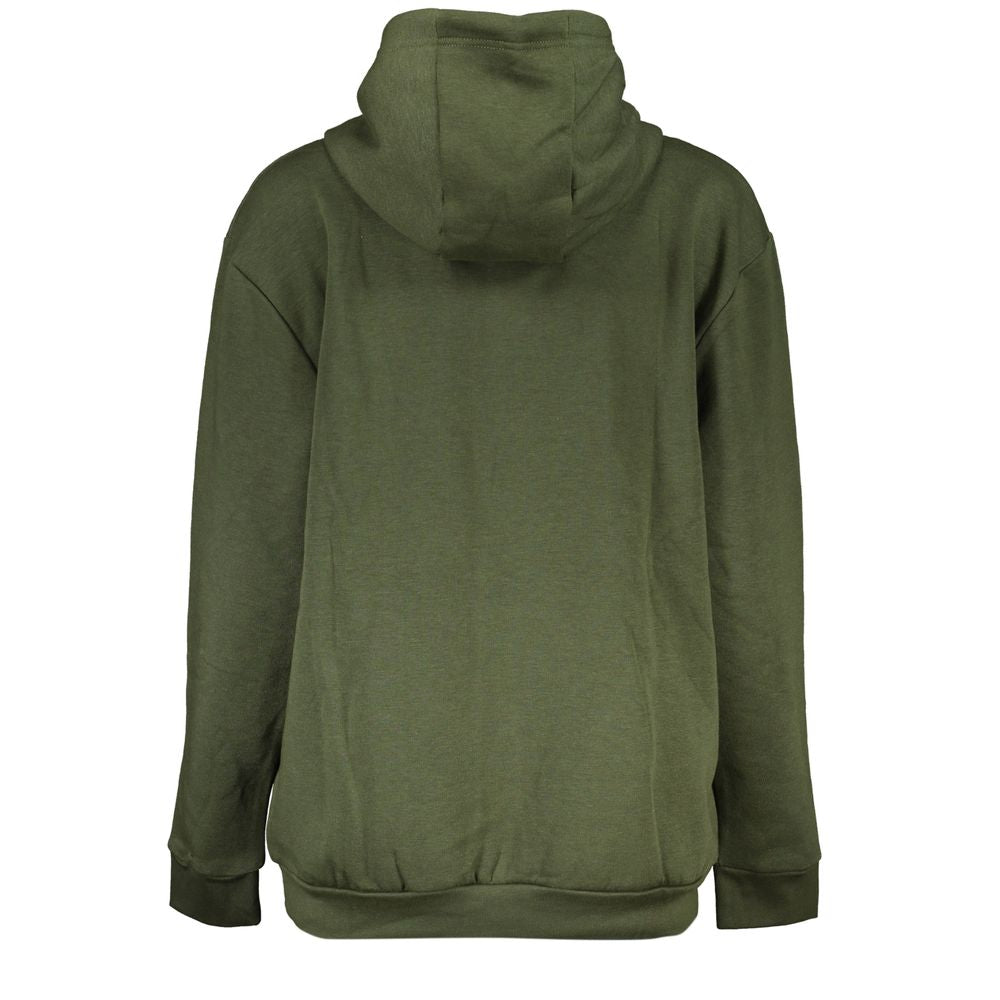 Cavalli Class Grüner Baumwollpullover für Frauen