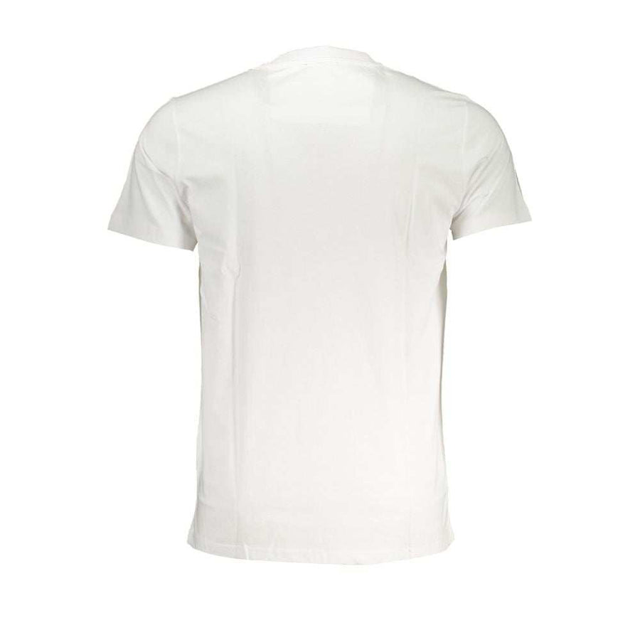 Cavalli Class Men's White Cotton T-Shirt