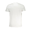 Cavalli Class Bianco Baumwoll-T-Shirt für Herren