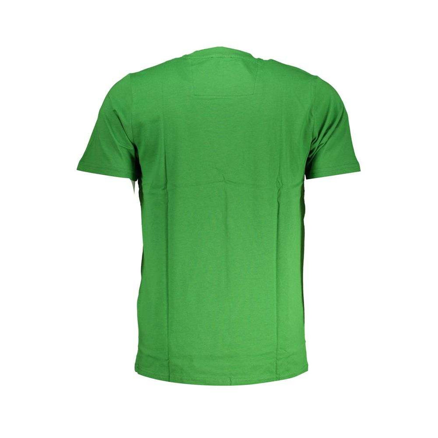 Cavalli Class Men's Green Cotton T-Shirt