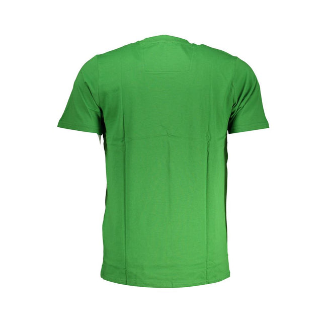 Cavalli Class Verde Baumwoll-T-Shirt für Herren