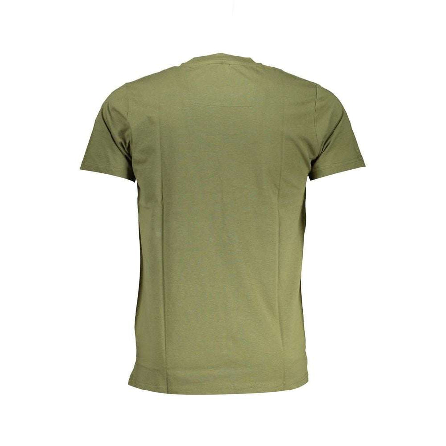 Cavalli Class Men's Green Cotton T-Shirt
